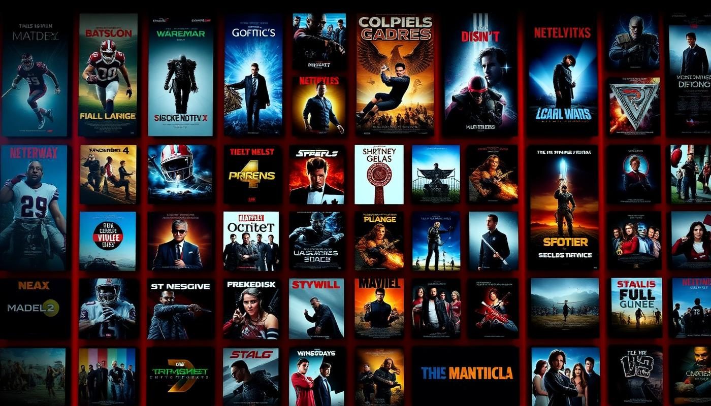 Grade de filmes, séries e canais esportivos disponíveis no melhor IPTV barato
